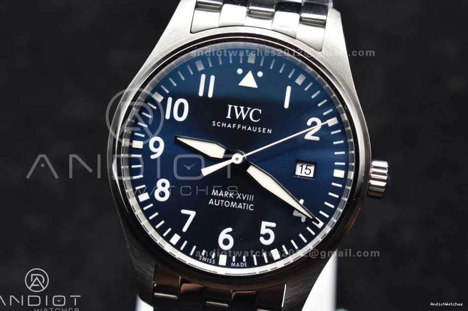 Best V7F SS Edition Bracelet XVIII 903 Asian Mark Breathable 1:1 Blue on ETA Dial 0111